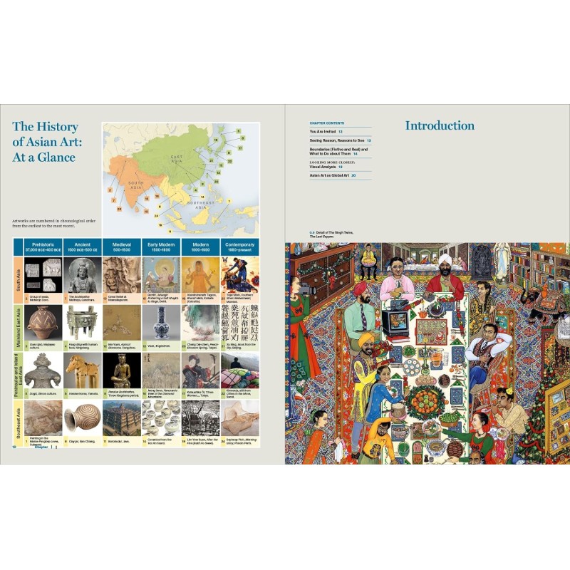 The History of Asian Art: A Global View - Teşvikiye Patika Kitabevi