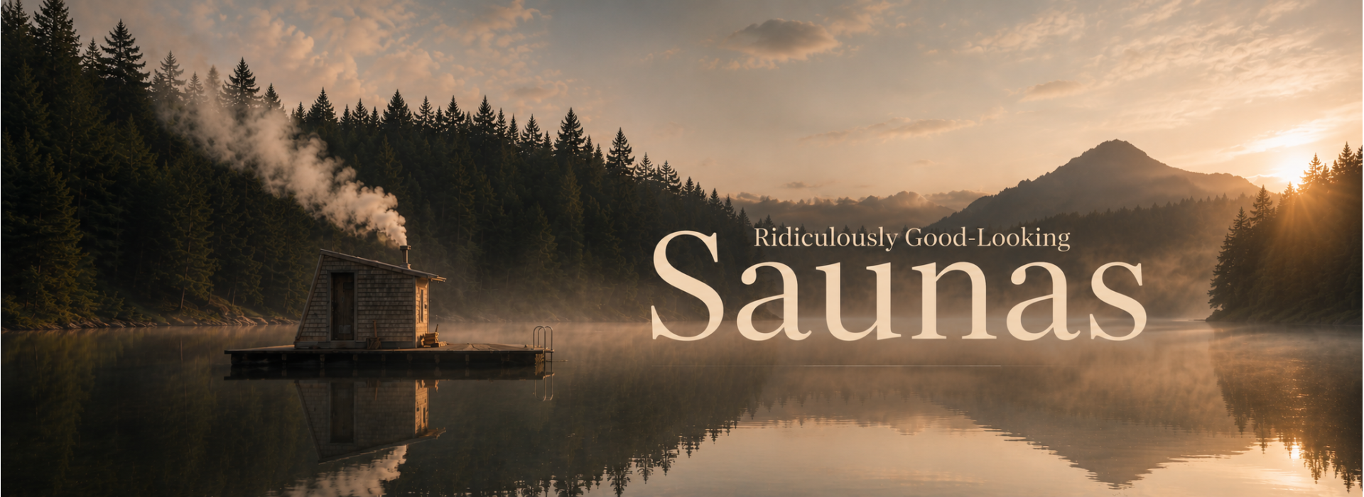RİDİCULOUSLY GOOD-LOOKİNG SAUNAS