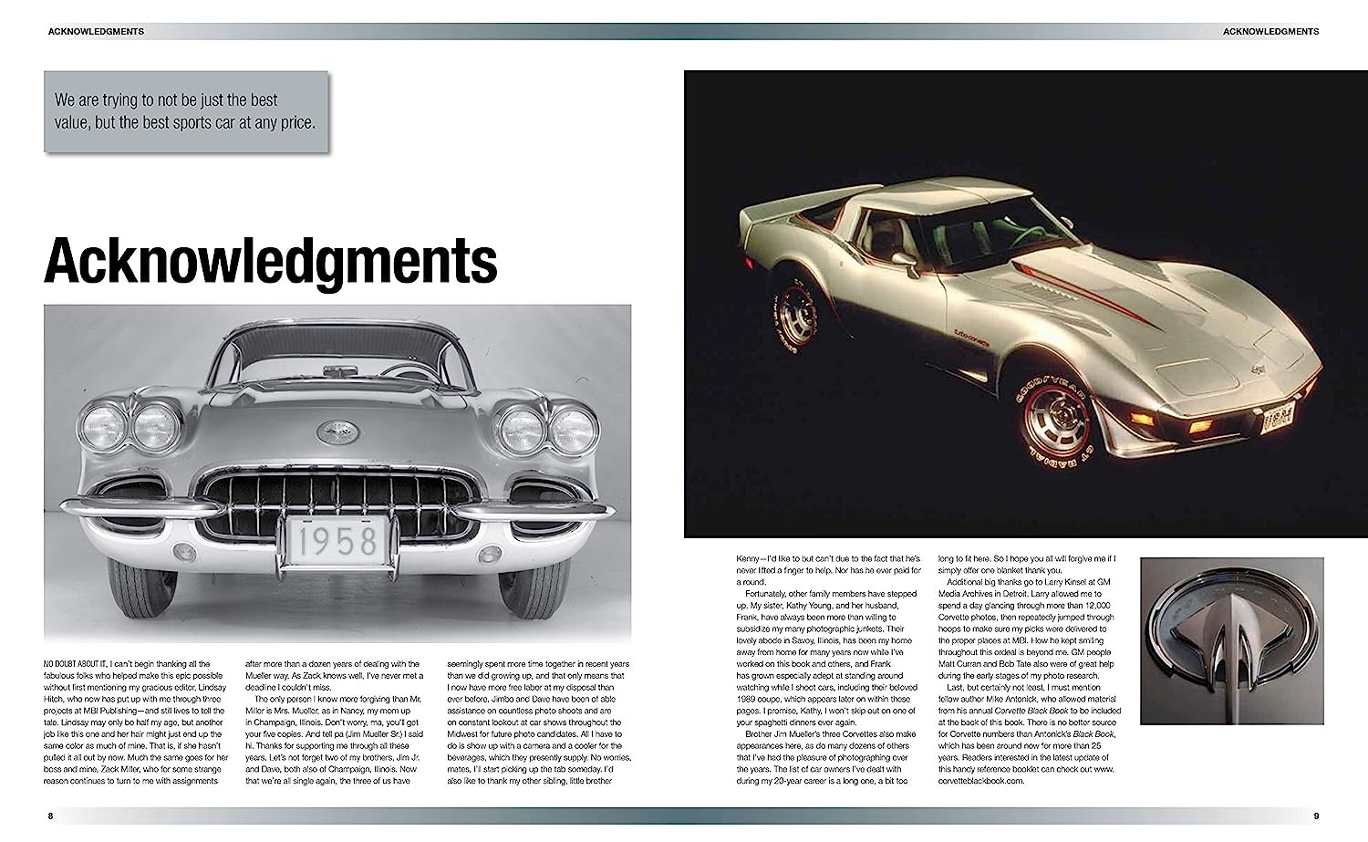 The Complete Book of Corvette - Teşvikiye Patika Kitabevi