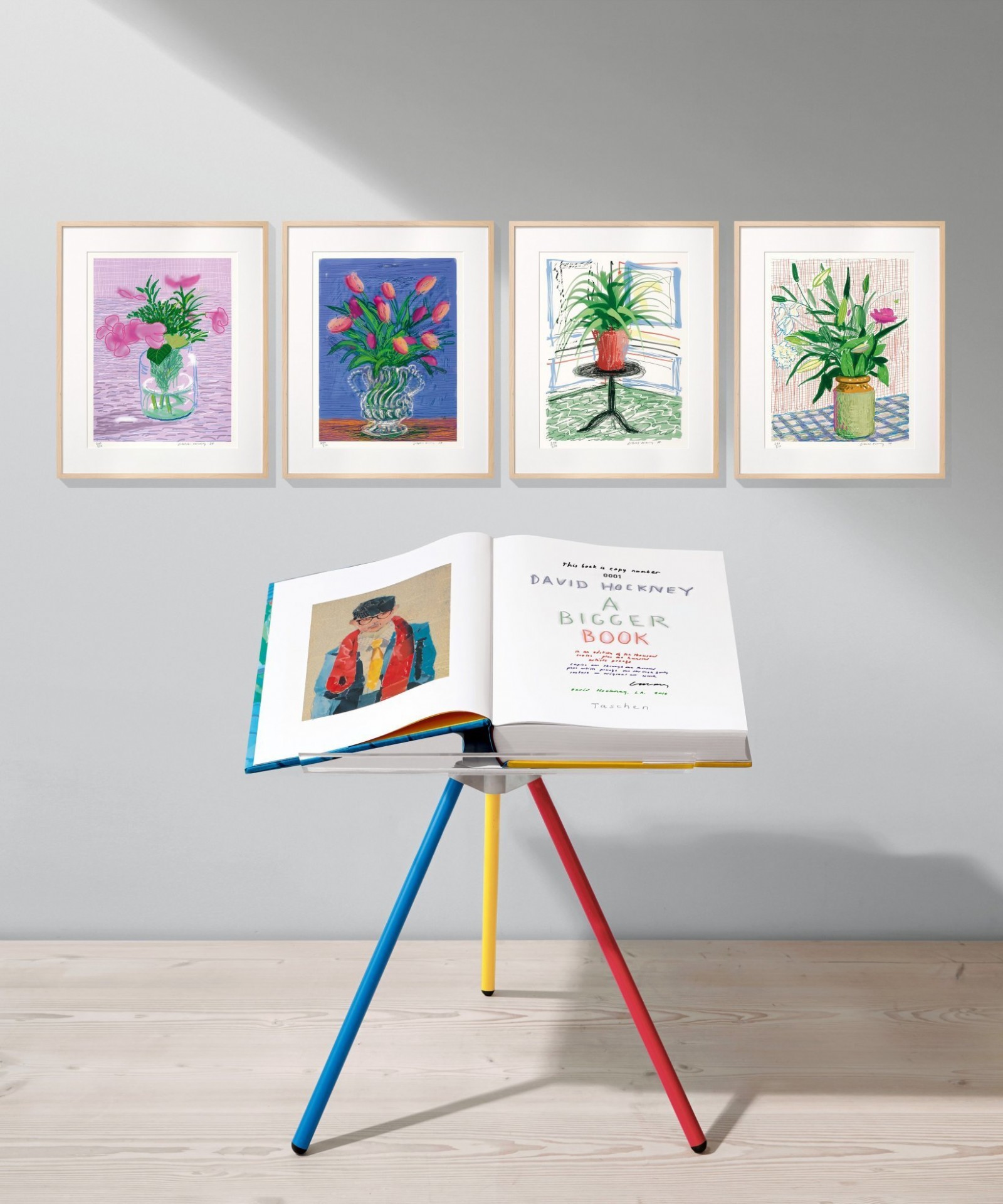 David Hockney. A Bigger Book - Teşvikiye Patika Kitabevi