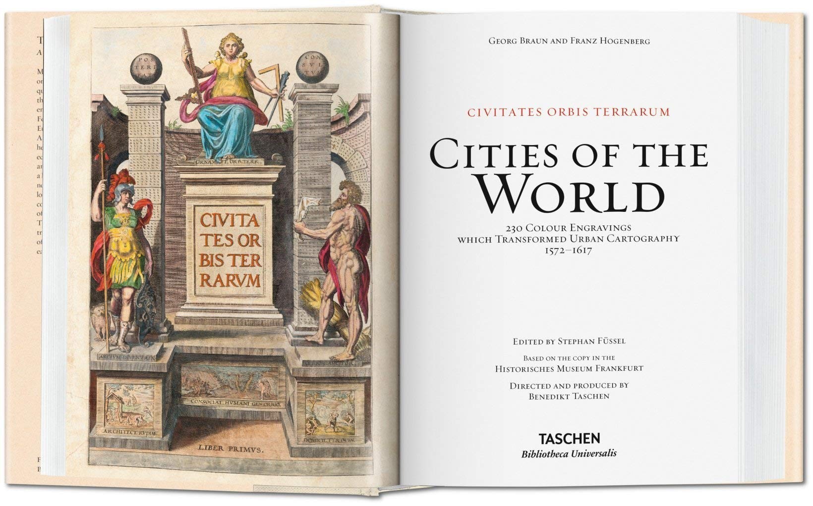 洋書 Cities of the World【古本】 Braun/Hogenberg. Cities of the World - Teşvikiye Patika Kitabevi