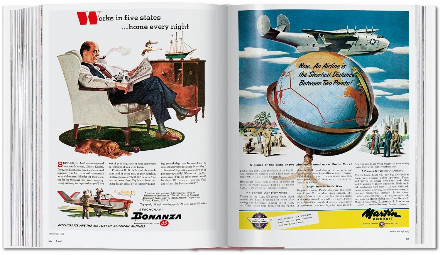 All-American Ads of the 40s - Teşvikiye Patika Kitabevi