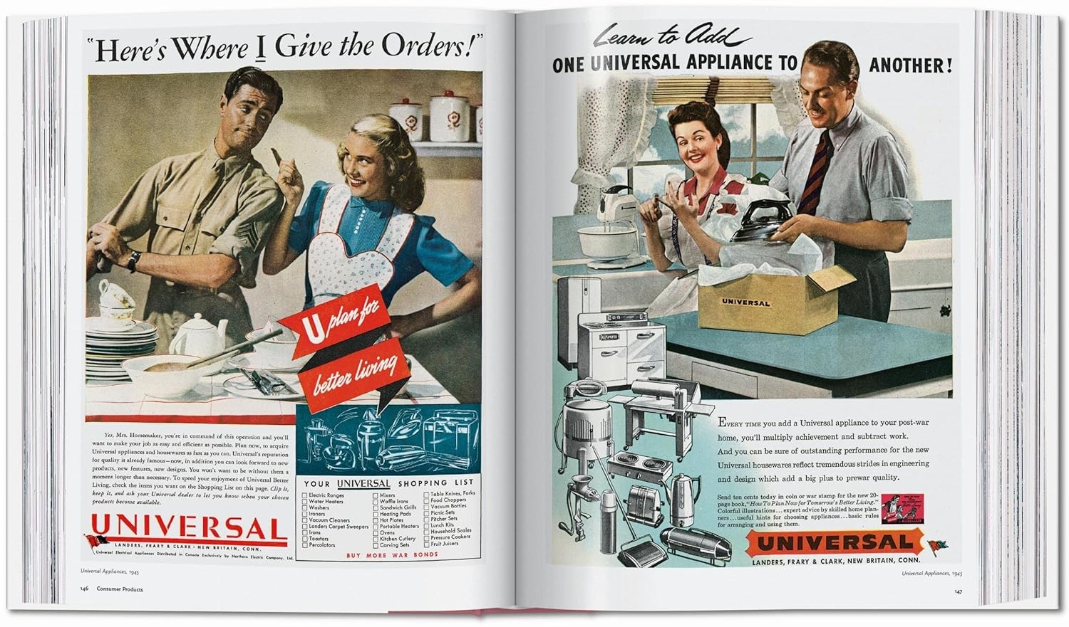 All-American Ads of the 40s - Teşvikiye Patika Kitabevi