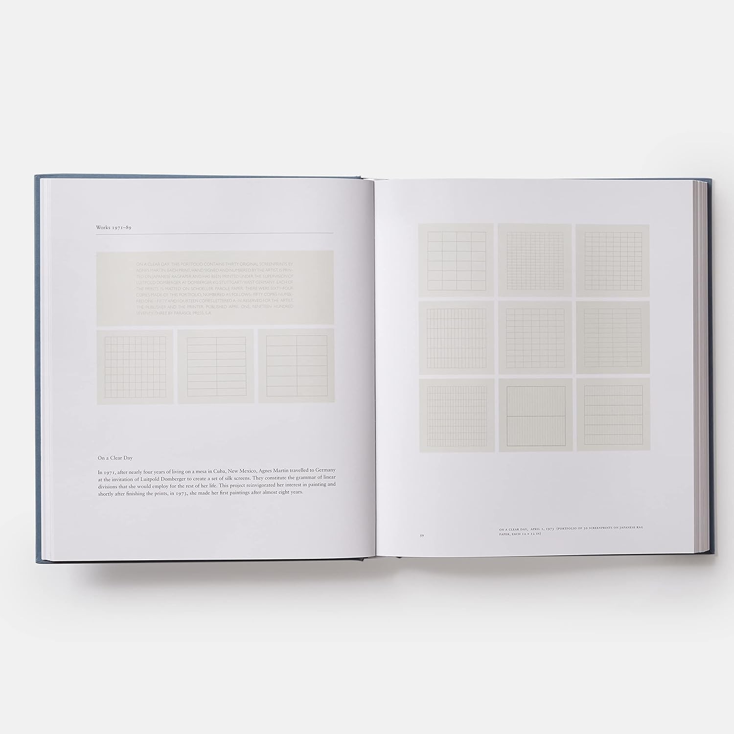Agnes Martin: Painting, Writings, Remembrances - Teşvikiye Patika