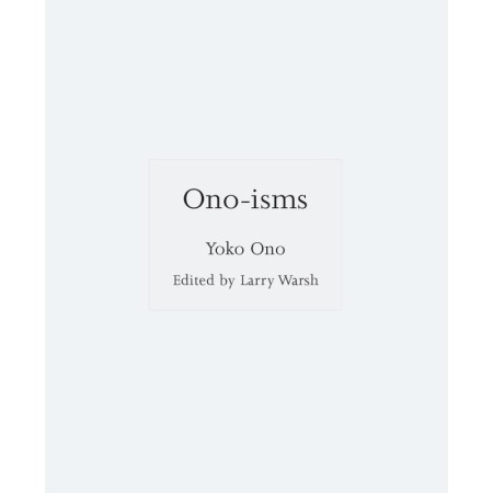 Ono-isms