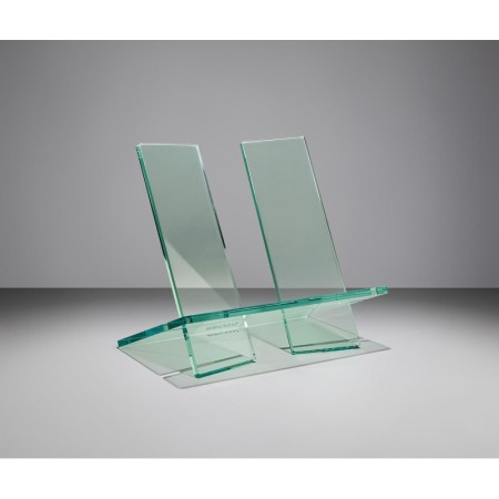 Bookstand: Large. Crystal Green